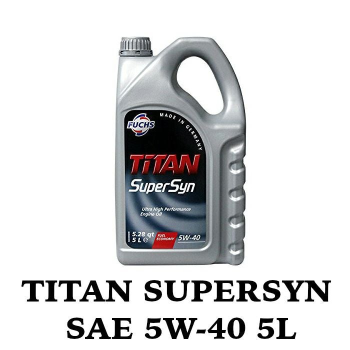TITAN SUPERSYN SAE 5W-40 5L FUCHS フックス オイル A602003232