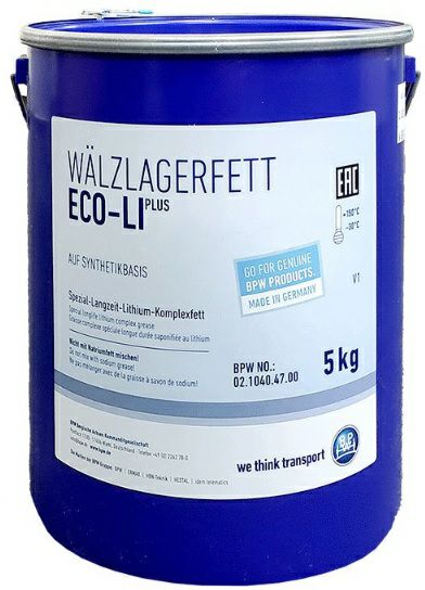 BPW純正 ブルーハブ ベアリンググリス 5kg TR BPW ECO-Li PLUS 823001