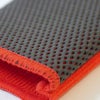 ZEUS メッシュラバーミット ビッグ 大 ボディー用 最高級マイクロファイバー Mesh Rubber Mitt Big  AQTEC 不着物 簡単除去 マイクロファイバー 洗車 時短