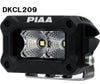 PIAA 後付けランプ LED FLOOD配光 5600K 【2000LIGHT PODS】 2個入 12V/9.2W IPX7対応 DKCL209