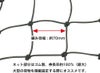 Terzo テルッツォ by PIAA ルーフラック用オプション スパイダーネット 1個入 ブラック 110×110cm EA79RL ピア