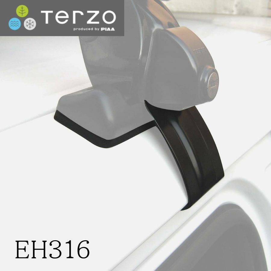 Terzo テルッツォ by PIAA ベースキャリア ホルダー 4個入 ブラック 【ホンダ ライフ JB5.6.7.8】 EH316 ピア