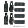 Terzo テルッツォ by PIAA ベースキャリア ホルダー 4個入 ブラック 【トヨタ カローラフィールダー NZE16# ZRE16# NKE16#】 EH402 ピア