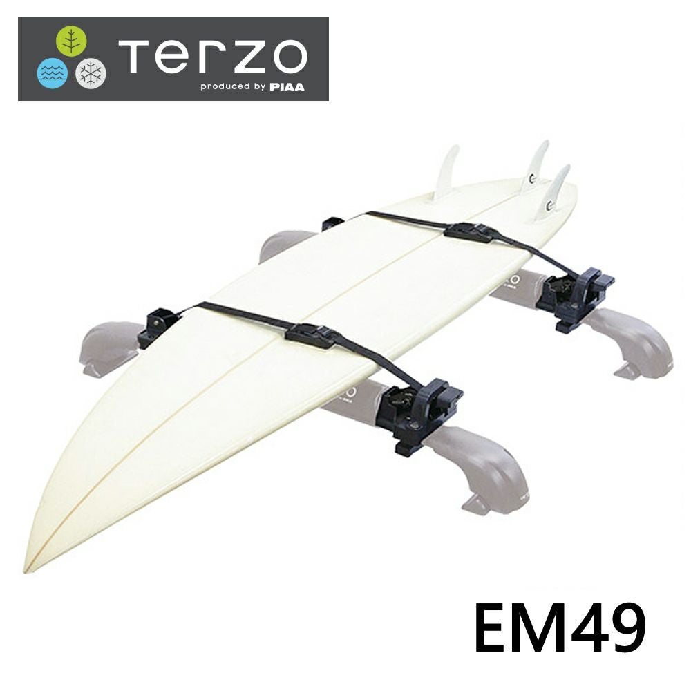 PIAA TERZO EM49 サーフボード積載用ギア Terzo テルッツォ by PIAA サーフボードキャリア 3枚積み EZ LOCK