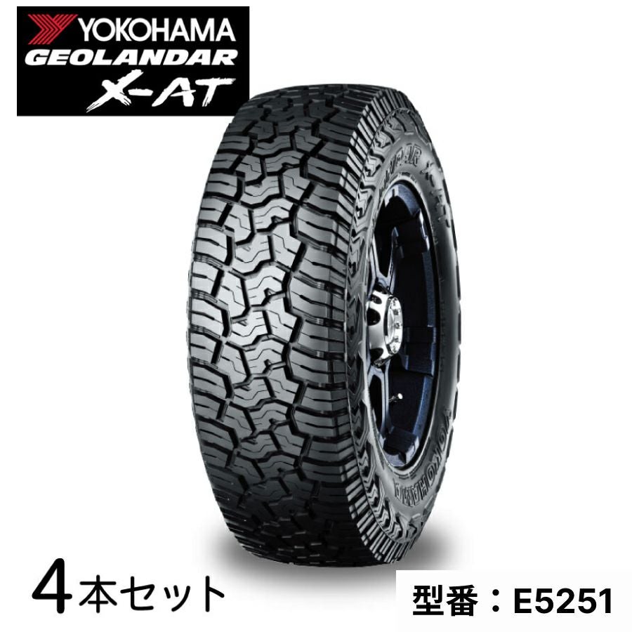 4本セット ヨコハマタイヤ GEOLANDAR X-AT G016 E5251 LT215/70R16 100