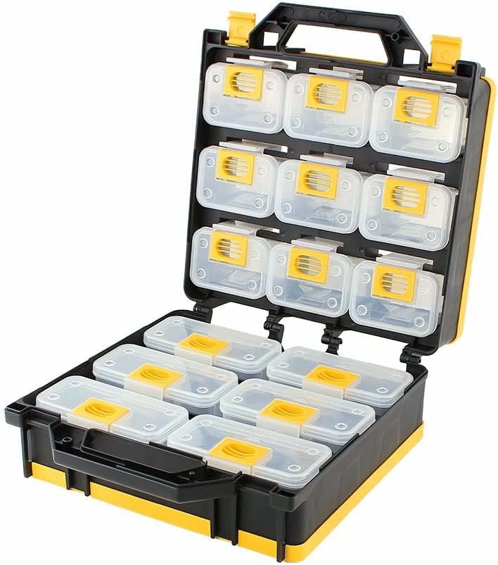 ツールボックス 取り外し可能 ネジ ボルト ナット等 小さな部品の収納