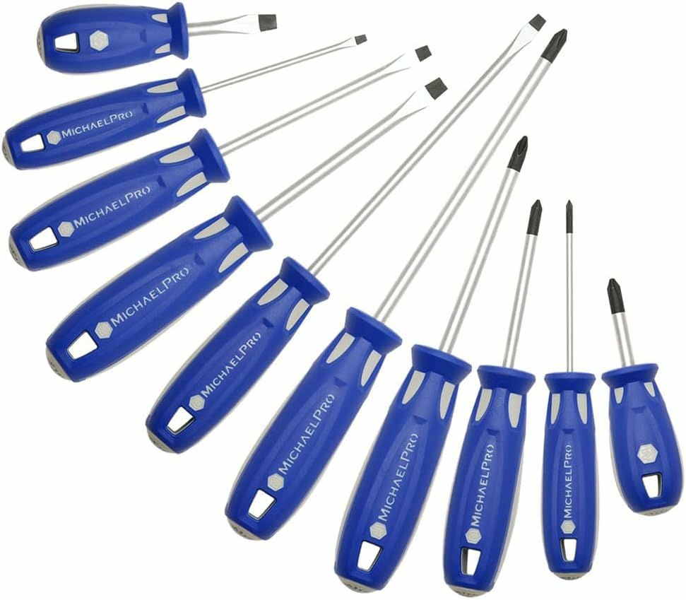 Samuerly 190点 マグネットドライバーセット マグネット SAEドライバーセット(10本組) 工具 整備用品 メンテナンス