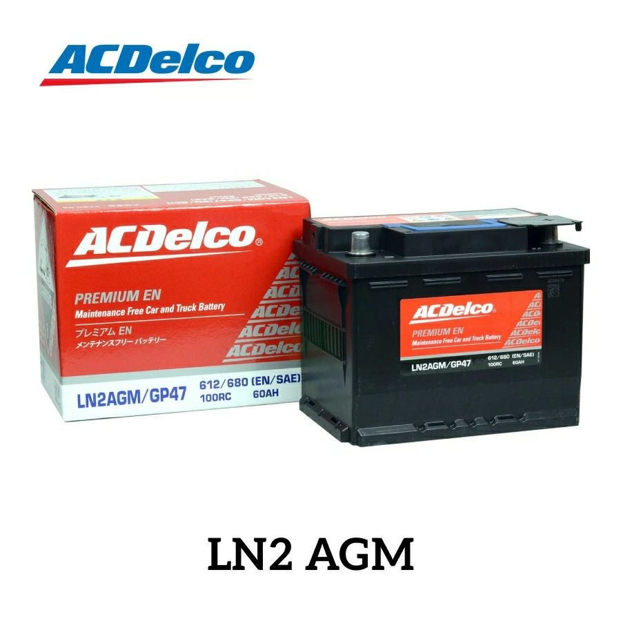 ACデルコ LN2AGM 欧州車用 AGMバッテリー メンテナンスフリー LN2